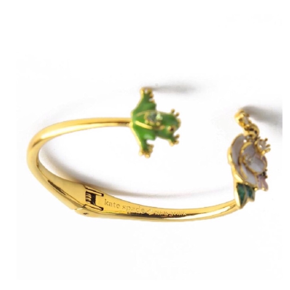 Kate Spade Swamped Garden Frog & Flower Cuff - Picture 4 of 4